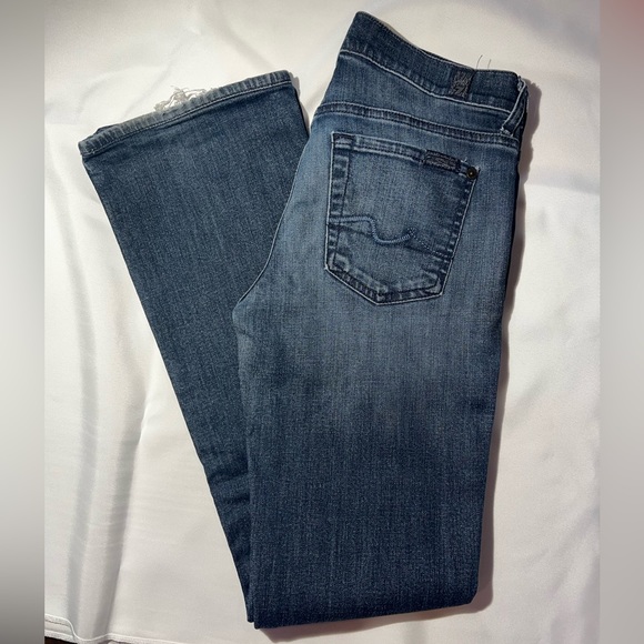 7 For All Mankind Bootcut Jeans size 25 - Picture 2 of 8